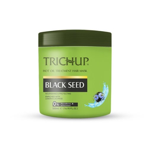 Trichup Hot Oil Treatment Hair Mask - Black Seed, 500 ml