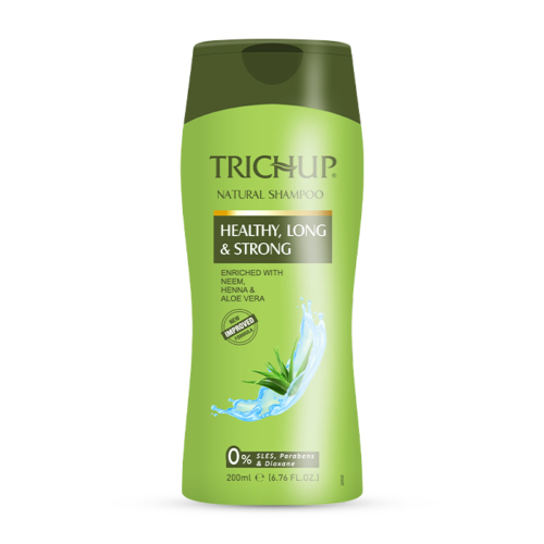 Trichup Natural Shampoo - Healthy Long & Strong, 200 ml