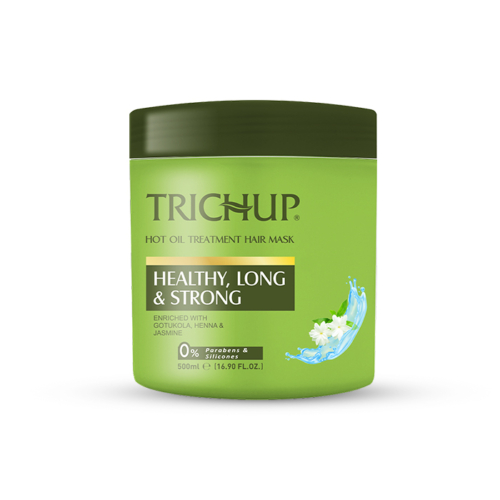 Trichup Hot Oil Treatment Hair Mask - Healthy, Long & Strong, 500 ml