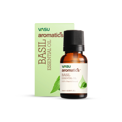Vasu Aromatics  Essential Oil - Basil, 10 ml