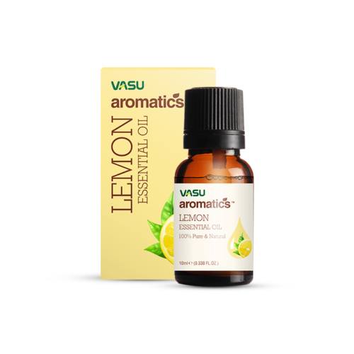 Vasu Aromatics Essential Oil - Lemon, 10 ml