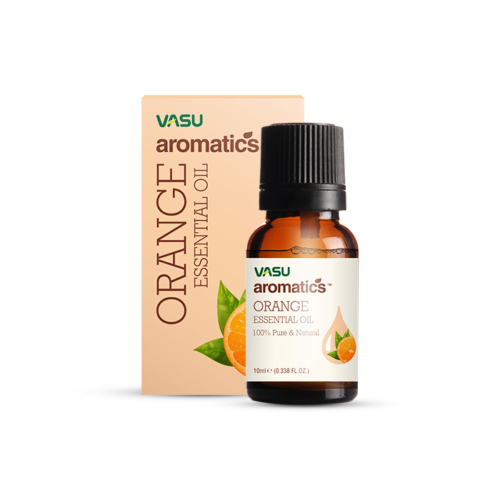 Vasu Aromatics Essential Oil - Orange, 10 ml