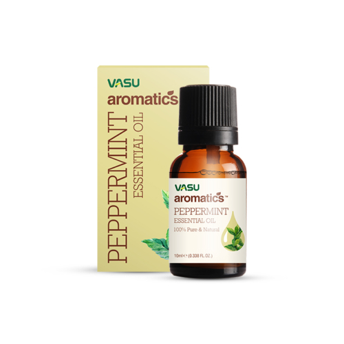 Vasu Aromatics Essential Oil - Peppermint, 10 ml